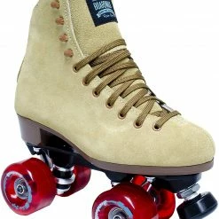 All Skates Sure Grip Boardwalk Skate In Black Or Tan Avanti Aluminum Plate