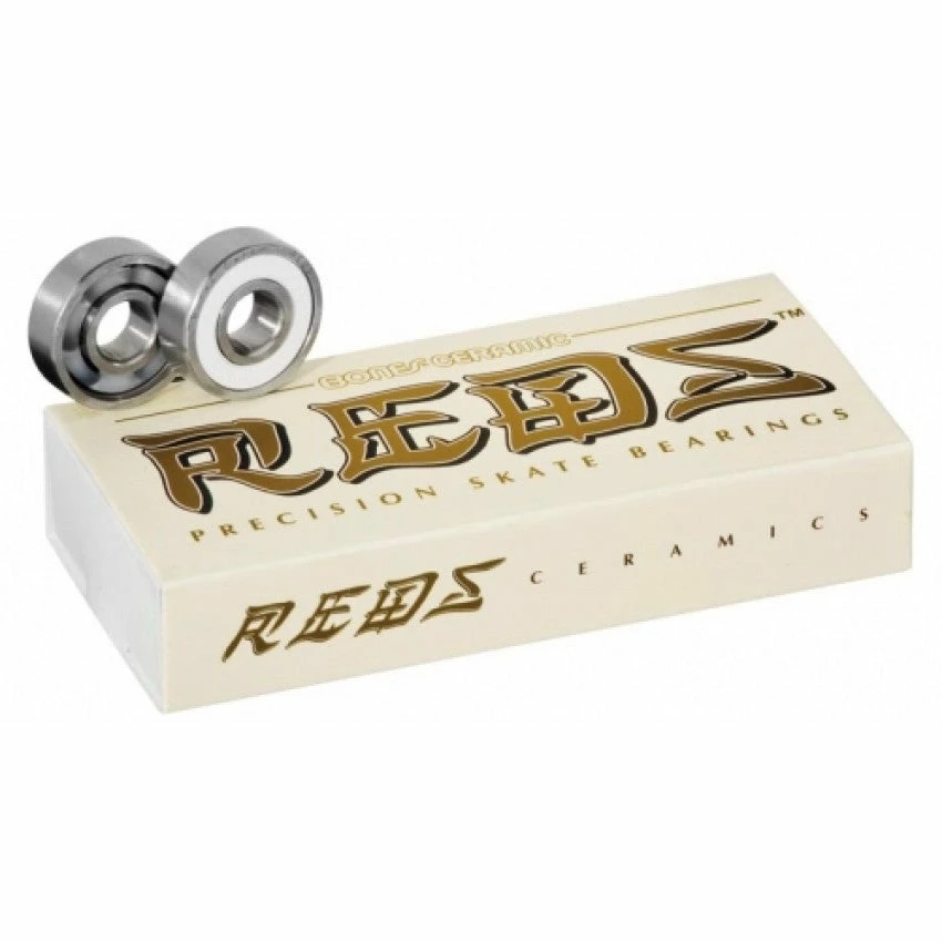 Skate Parts Bones Ceramic Super Reds Bearings 3 Skate Parts Bones Ceramic Super Reds Bearings