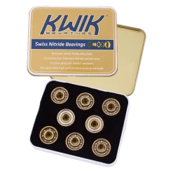 Reidell Skate Parts KwiK Swiss Nitride Bearings