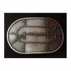 SC Skates Flat Track Belt Buckle By Jackie Daniels