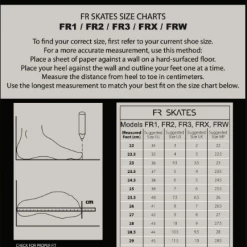 FR Skates FR - FRX 80 - BLACK