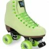 Sin City Skates All Skates Limited Edition Key Lime Suede Boardwalk Skate. 1 Sin City Skates All Skates Limited Edition Key Lime Suede Boardwalk Skate.