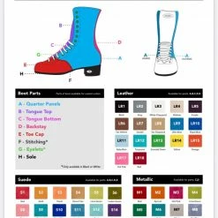 Sin City Skates Riedell 172 OG Boot Recreational