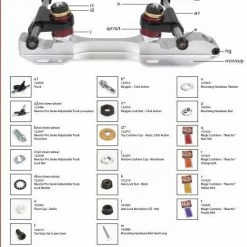 Reidell Riedell 172 OG Skate With Reactor Neo Plate