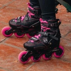 All Skates Seba Trix 2 Women -Black/Pink Inline Skates